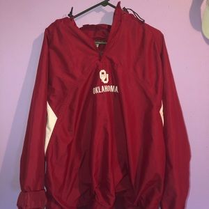 Oklahoma Sooner rain jacket